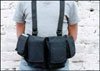 N013 NEWSWEAR MEN'S DOCUMENTARY CHESTVEST (BLACK)